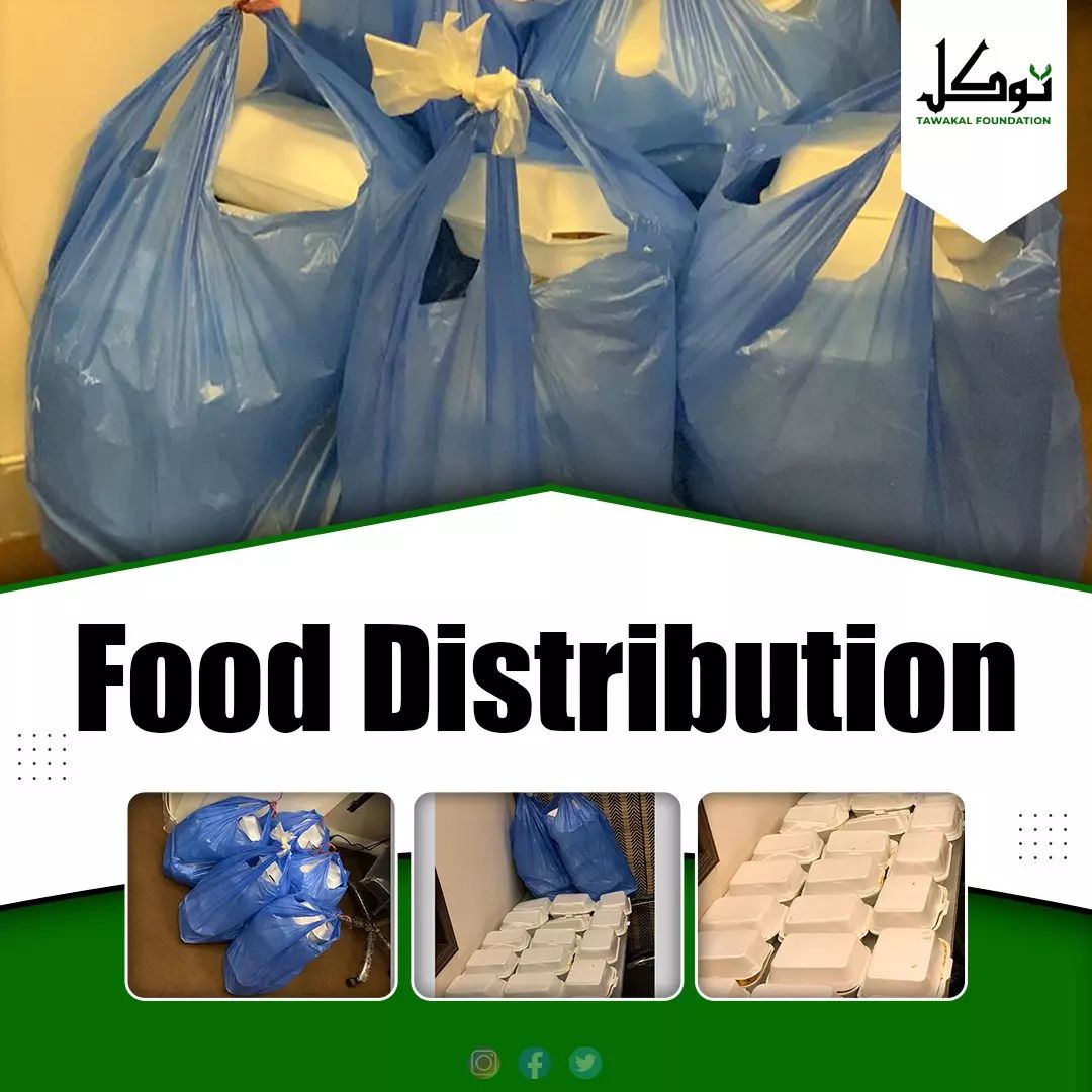 Food Distribution By Tawakal Foundation